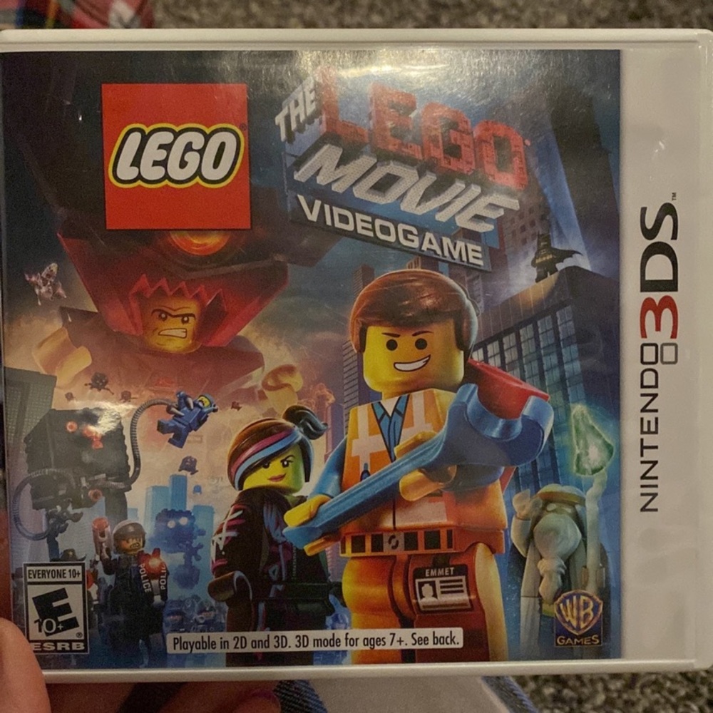 the lego movie nintendo 3DS game